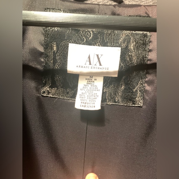 Armani Ezchange Full length wool coat. - Picture 2 of 3